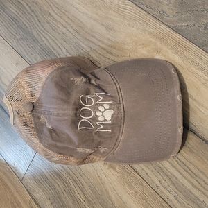 Dog Mom Ponytail hat